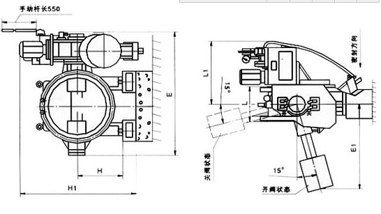  KD741自動保壓液控緩閉止回蝶閥結(jié)構(gòu)圖紙